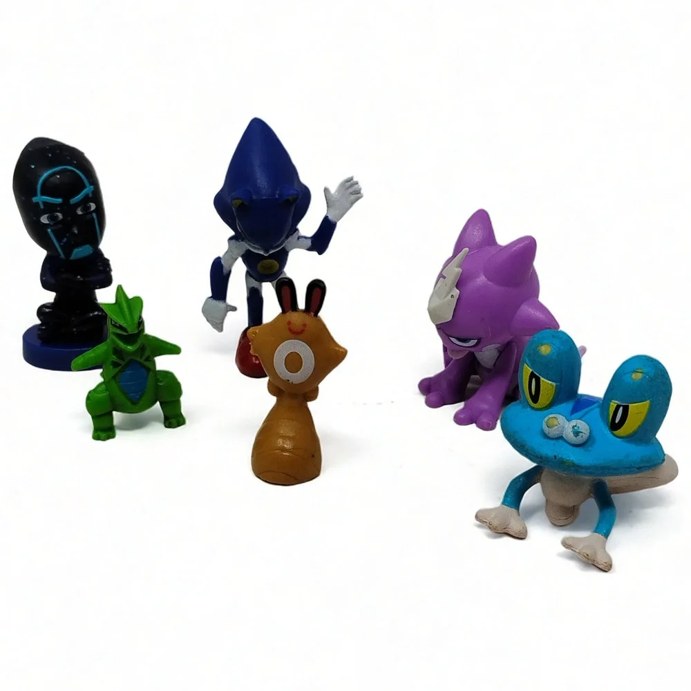 Pokemon Mixed Lot Miniature PVC Action Figure Set Gaming Desk Decor Collectible